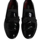 Black Leather Loafers Men Formal Dress Shoes