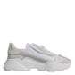 White Leather Daymaster Low Top Sneaker Shoes