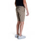 Beige Cotton Bermuda
