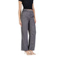 Gray Polyester Pant