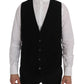 Elegant Striped Vest Waistcoat