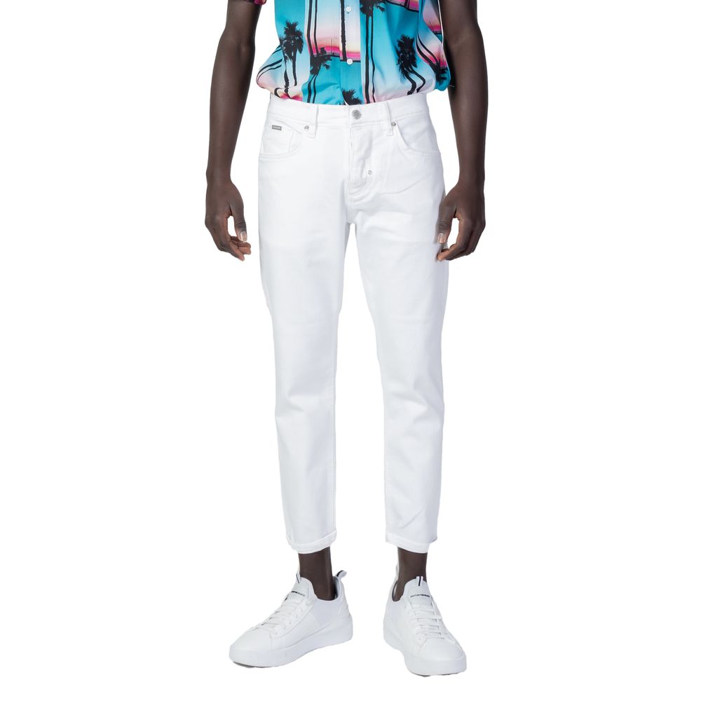 White Cotton Skinny Jean