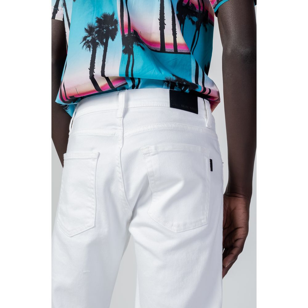White Cotton Skinny Jean