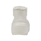 White Croslite Ankle