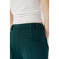 Green Polyester Pant