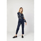 Blue Viscose Pant