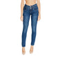 Blue Cotton Mom Jean