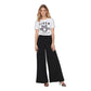 Black Recycled Polyester Pant