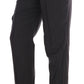 Elegant Slim Fit Striped Dress Pants