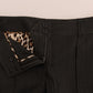 Elegant Slim Fit Striped Dress Pants