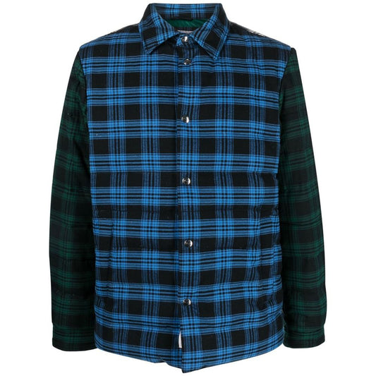 Multicolor Cotton Men Jacket