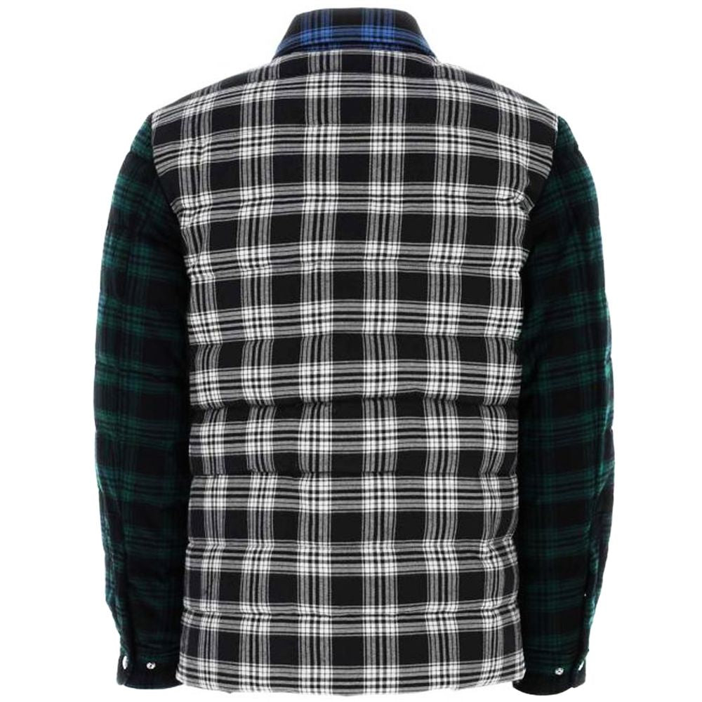 Multicolor Cotton Men Jacket