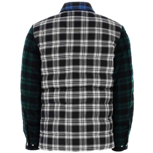 Multicolor Cotton Men Jacket