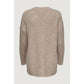 Beige Marabou Sweater