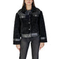 Black Polyester Coat