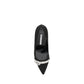 Black Asapump Satin Pumps