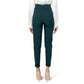 Green Polyester Pant