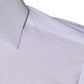 White Cotton Long Sleeve GOLD Dress Shirt