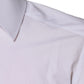 White Cotton Slim Fit GOLD Men Dress Shirt