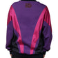 Multicolor Crew Neck Men Sweatshirt Sweater