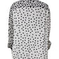 Black White Polka Dots Silk Men Casual Shirt