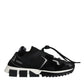 Black White Logo Sorrento Sneakers Shoes