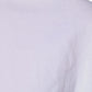 White Cotton Silk Round Neck Wrap Blouse Top