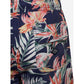 Blue Polyester Swim Short