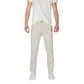 Beige Cotton Pant
