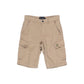 Beige Cotton Bermuda
