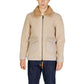 Beige Polyester Jackets & Coat