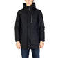 Black Nylon Jackets & Coat