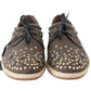 Elegant Brown Lace-Up Casual Men's Shoes