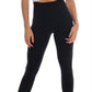 Elegant Black Cashmere Stretch Tights