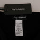 Elegant Black Cashmere Stretch Tights