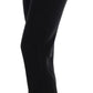 Chic Black Velvet Straight Formal Pants