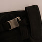 Chic Brown Flared Wool Pants
