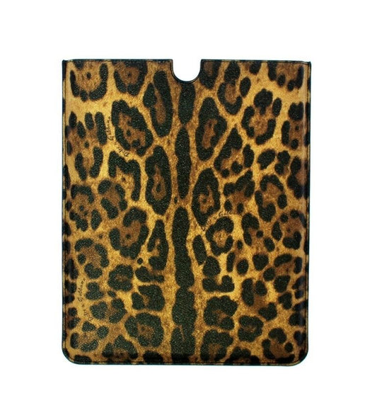 Elegant Leopard Print Tablet Case