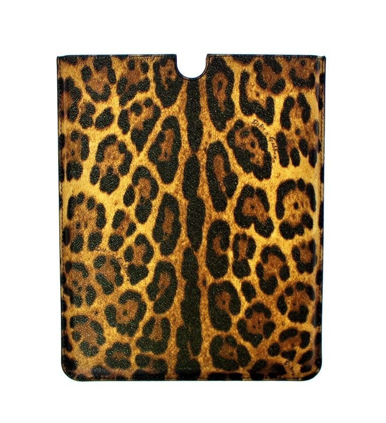 Elegant Leopard Print Tablet Case