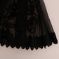 Elegant Floral Embroidered Midi Dress
