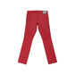 Red Cotton Skinny Jeans