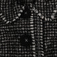 Elegant Tweed Button Front Vest