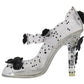 Crystal Cinderella Mary Janes Pumps