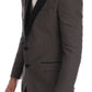 Elegant Slim Fit MARTINI Two-Button Blazer