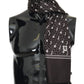 Elegant Silk Instrument Pattern Scarf