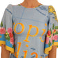 Sicilian Charm Silk Dress with Map Print