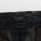 Chic Blue Slim Fit Denim Jeans