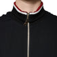 Black DG King Full Zip Sweatshirt Sweater