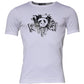 White Panda King Cotton Crew Neck T-shirt