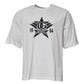 White DG Sport Crew Neck Short Sleeve T-shirt